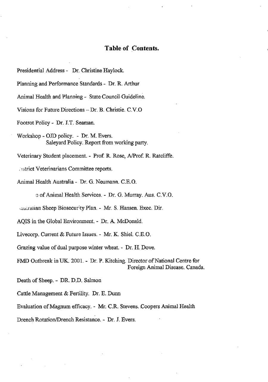 2002 Contents